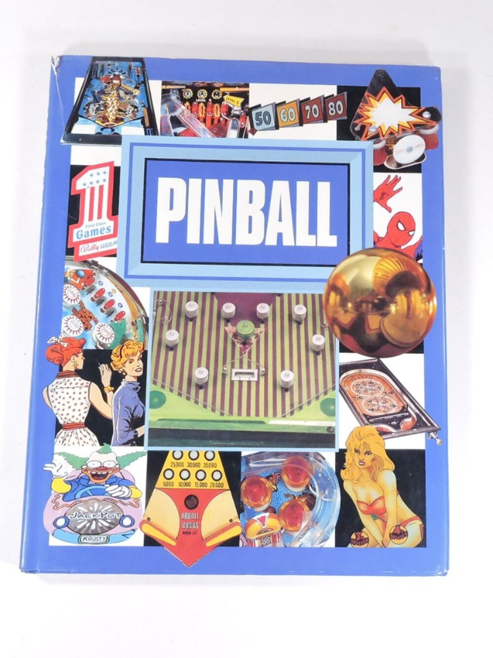 PINBALL - Pinball Collector's Hard Cover Book With Dust Jacket 1994 Tiger Books